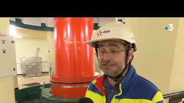 Jura : Visite d'un barrage hydraulique EDF