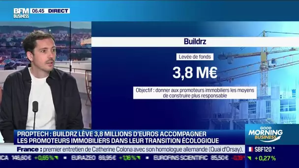 Manuel Verrier (Buildrz): Proptech, Buildrz lève 3,8 millions d'euros
