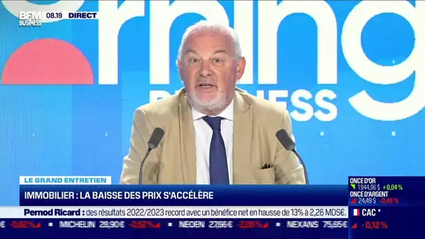 Charles Marinakis (Century 21 France) : Immobilier, la baisse des prix s'accélère