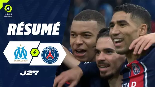 OLYMPIQUE DE MARSEILLE - PARIS SAINT-GERMAIN (0 - 2) - Résumé - (OM - PSG) / 2023/2024