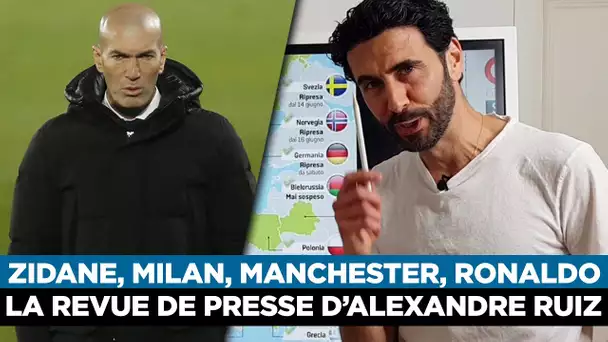 📽️📰 Zidane, Ronaldo, Manchester, Milan,... La revue de presse d'Alexandre Ruiz