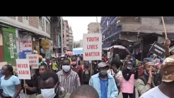 Manifestations contre les violences policières à travers l'Afrique