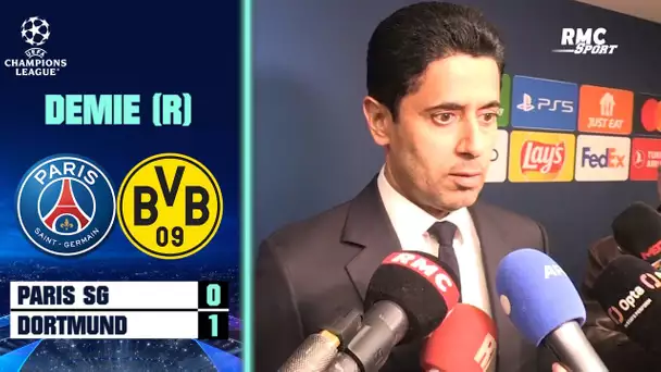 PSG 0-1 Dortmund : "C'est quoi cette question ?", Al-Khelaïfi refuse d'évoquer Luis Enrique