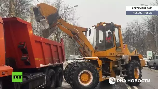 🇷🇺 Russie : abondantes chutes de neige à Moscou