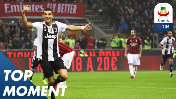 Ronaldo Gets 100th Goal by Juventus at the San Siro | Milan 0-2 Juventus | Top Moment | Serie A