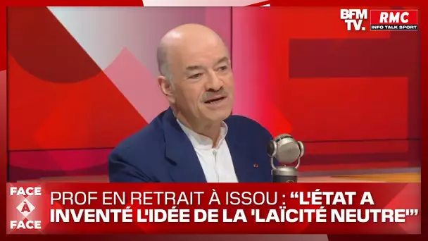 Professeurs en retrait à Issou : Selon Alain Bauer, "l'État a inventé l'idée de la 'laïcité neutre"