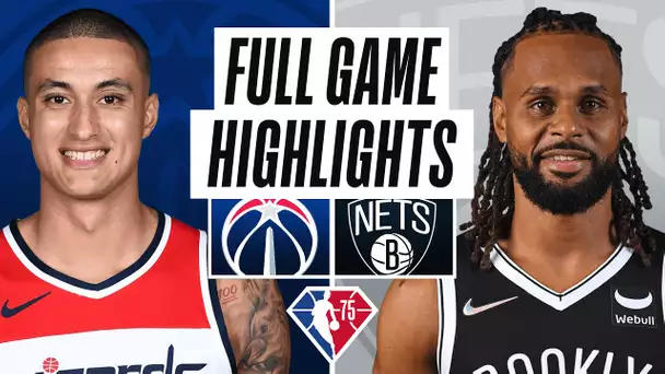 WIZARDS at NETS | FULL GAME HIGHLIGHTS | February 17, 2022