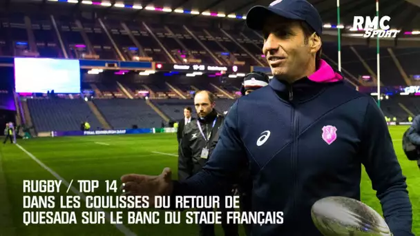 Rugby / Top 14: Dans les coulisses du retour de Quesada au Stade Français