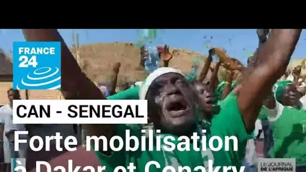CAN-2022 : Forte mobilisation à Dakar et Conakry pour Sénégal - Guinée • FRANCE 24
