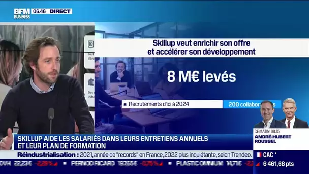 Hugues Peuchot (skillup.co): Skillup lève 8 millions d'euros