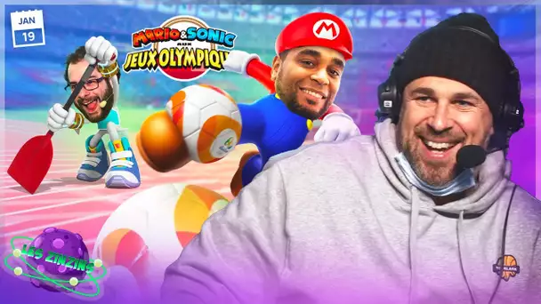 Duel OLYMPIQUE avec FIRST TEAM | LES ZINZINS sur Mario & Sonic aux JO