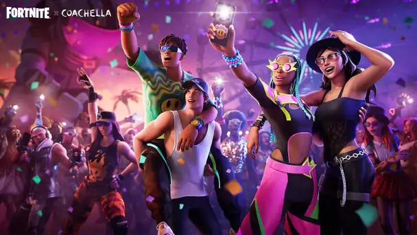 FORTNITE LEAK ACCIDENTELLEMENT LE PROCHAIN PACK "COACHELLA" SUR FORTNITE !