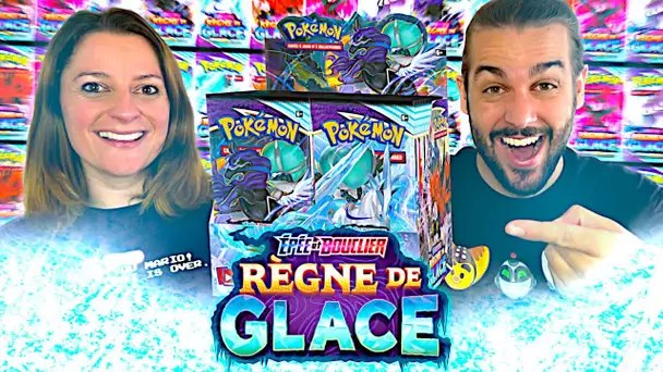 ON OUVRE NOTRE PREMIERE DISPLAY DE 36 BOOSTERS REGNE DE GLACE EN FRANCAIS !