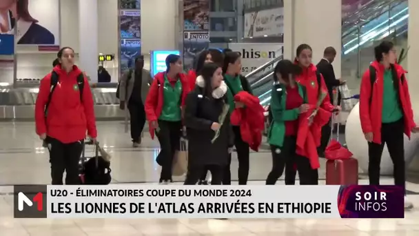 Éliminatoires du Mondial U20 : Les Lionnes de l´Atlas arrivées en Éthiopie