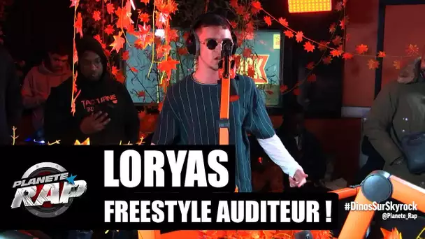 Loryas "Non-identifié" freestyle auditeur dans le studio #PlanèteRap