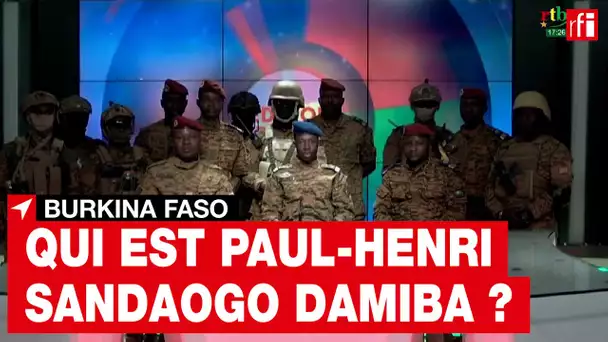 Burkina Faso : qui est Paul-Henri Sandaogo Damiba, le président du MPSR ? • RFI