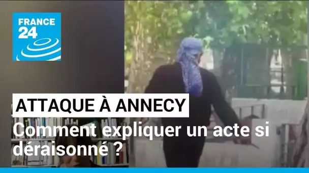 Attaque au couteau à Annecy : comment expliquer un acte si déraisonné ? • FRANCE 24