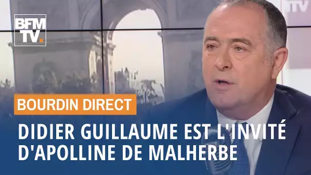 Didier Guillaume face à Apolline de Malherbe en direct