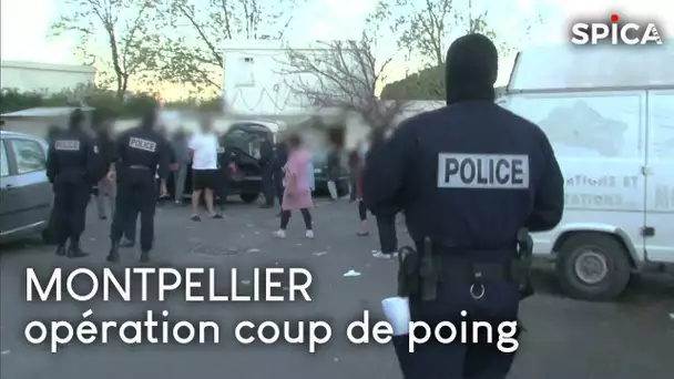 Montpellier : opération coup de poing