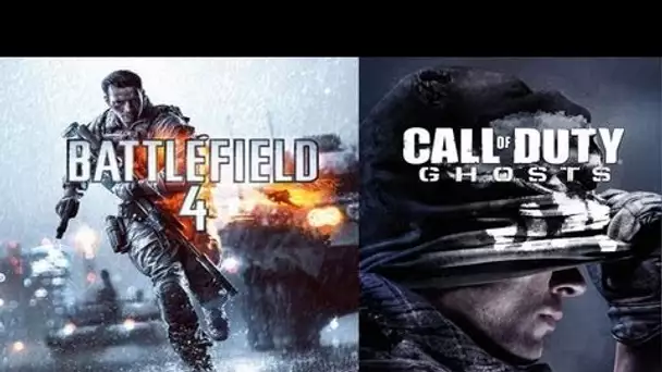 Call Of Duty Ghosts / Battlefield 4 : Gameplay Exclusif. Quel est VOTRE choix?