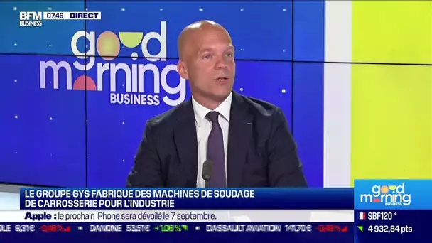 Le groupe Gys fabrique des machines de soudage de carrosserie pour l'industrie