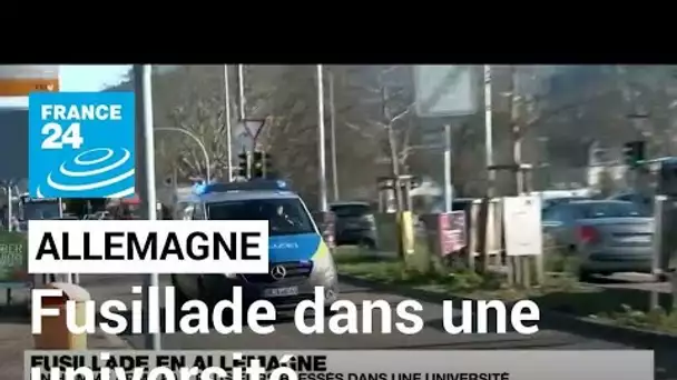 Allemagne : fusillade dans l'université d'Heidelberg, plusieurs personnes blessées • FRANCE 24