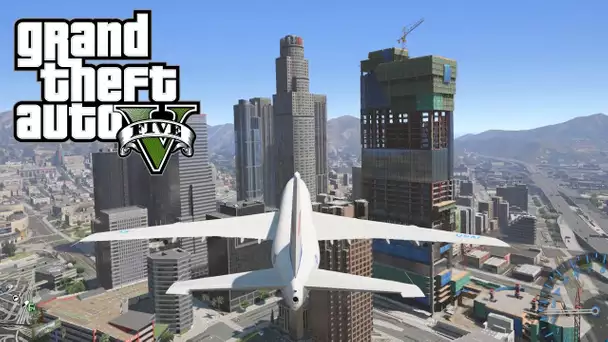 GTA 5 - Atterrissage Dangereux... Stunt avec des avions secrets