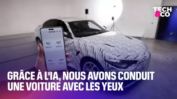 Grâce à l'IA, nous avons conduit une voiture avec les yeux