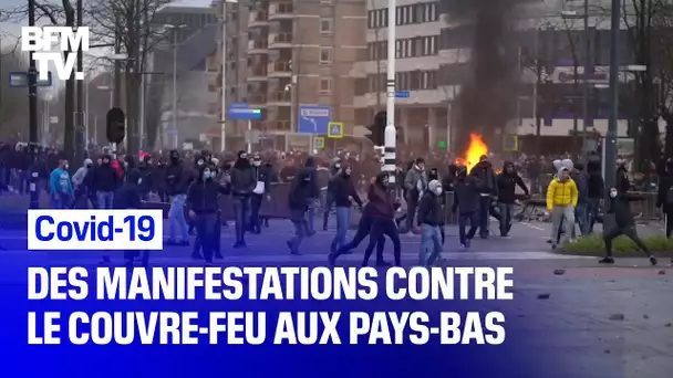 Covid-19: violentes contestations aux Pays-Bas contre le couvre-feu