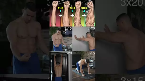 Bigger forearms workout at home ! 🔥