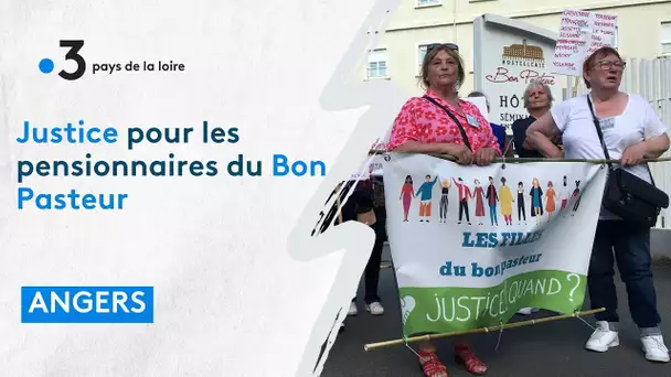 Angers : manifestation des anciennes pensionnaires du Bon Pasteur