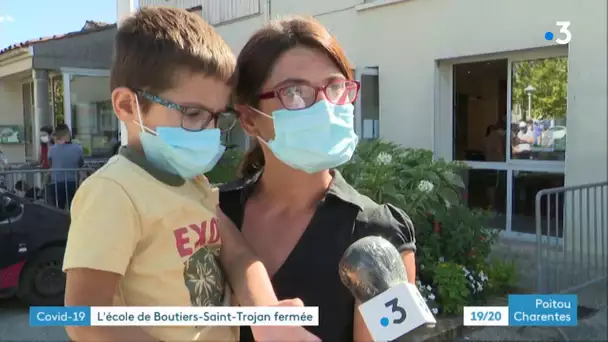 L’école de Boutiers Saint-Trojan en Charente fermée pour cause de coronavirus