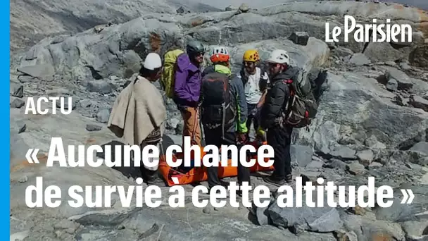 Deux alpinistes colombiens, dont un gravement blessé, survivent cinq nuits à 5500 m d’altitude