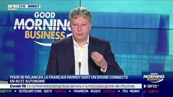 Henri Seydoux (Parrot) : Parrot sort un drone connecté en 4G et autonome