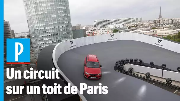 Paris : on a testé un circuit automobile… avec vue sur la Tour Eiffel