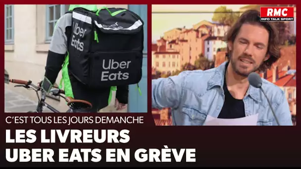 Arnaud Demanche : Les livreurs Uber eats en grève !