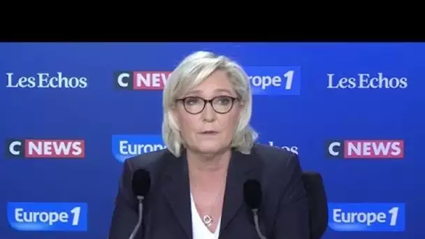 Marine Le Pen à propos de son père "Il veut continuer à exister"