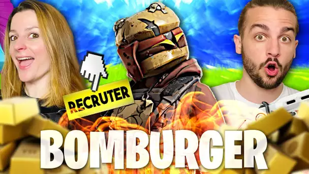 LE MEILLEUR PNJ DE FORTNITE : ON FAIT TOP 1 AVEC BOMBURGER ! FORTNITE DUO FR