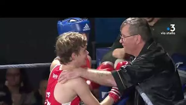 Gala de boxe organisé par le Boxing Club Ajaccien au complexe Pascal Rossini.