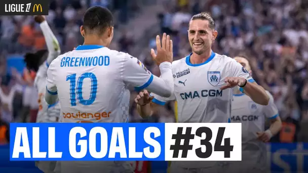 TOUS LES BUTS de la 34ème journée | Ligue 1 McDonald's 24/25