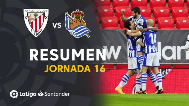 Resumen de Athletic Club vs Real Sociedad (0-1)