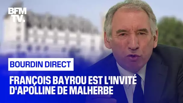 François Bayrou face à Apolline de Malherbe en direct - 01/04