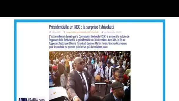 Présidentielle en RD Congo : "La surprise Tshisekedi"