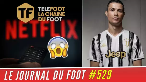 TÉLÉFOOT s'associe à NETFLIX ! Cristiano RONALDO présente le nouveau maillot de la JUVENTUS