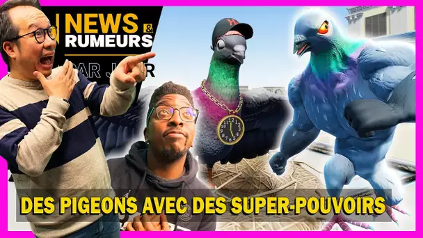 PIGEON SIMULATOR : DES PIGEONS AVEC DES SUPER-POUVOIRS | 5 News & Rumeurs par jour #75