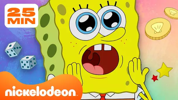 Bob l'éponge | Les meilleurs jeux de Bob l'éponge 🎲 | Compilation de 30 minutes | Nickelodeon France