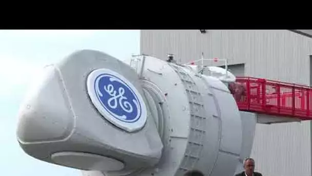 Parc éolien de Saint-Nazaire : La première turbine est née