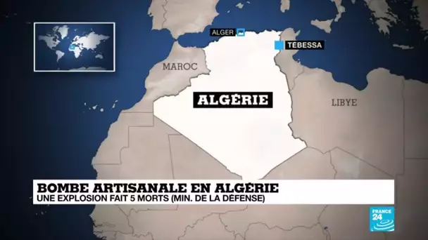 Bombe artisanale en Algérie : une explosion fait 5 morts