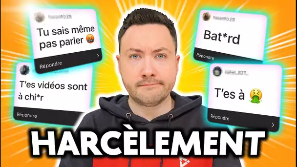 J’ai été Victime de Harcèlement sur Internet !