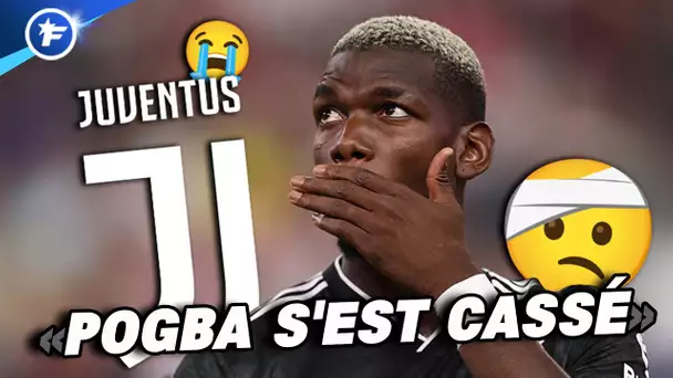 TERRIBLE NOUVELLE pour Paul Pogba et la Juventus | Revue de presse